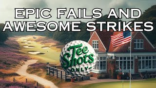 Sunningdale Heath Epic Golf Fails amp Good Vibes Tee Shot Blunders with the American Golf Crew [upl. by Eniarda]