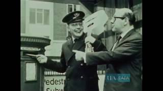 The Singing Postman Roundabout promo video at a funfair 1967 [upl. by Rubliw]