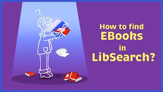 How to find eBooks in Libsearch [upl. by Xever]