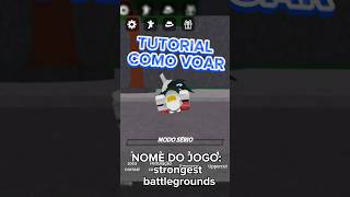 TUTORIAL DE COMO VOAR COM ATONIC tsb roblox shorts [upl. by Adroj866]