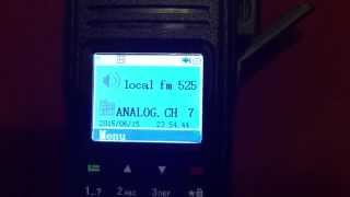 Tytera TYT MD380 DMR Vs Analogue Test [upl. by Matthews]