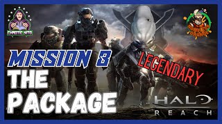 Halo Reach  Part 8  LEGENDARY Campaign  The Package [upl. by Dorlisa]