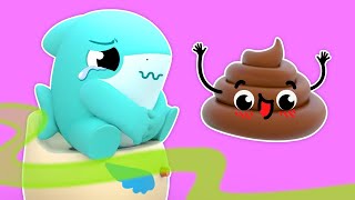 My Little Accident  The Poo  Poo Song  Good Habits Song  Kids Songs  Baby Sharks [upl. by Rosmarin]