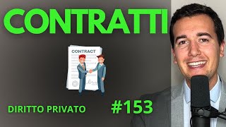 I CONTRATTI Diritto Privato in 3 minuti [upl. by Reinwald924]