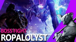 Warframe The Ropalolyst Boss Fight All Dialogue and Cinematics [upl. by Marcelo]