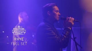 Rhye  Full Set  Pitchfork Music Festival Paris 2015  PitchforkTV [upl. by Mchail616]