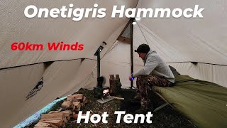 Onetigris Rocdomus Hammock Hot Tent [upl. by Kcirb]