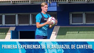 CD Tenerife  Así fue el comienzo de semana como blanquiazul de Cantero  CD Tenerife [upl. by Orenid]