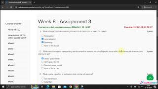 NPTEL Business Analytics amp Text Mining Modeling using Python Week8 Assignment8 Solution JULY 2024 [upl. by Markus]