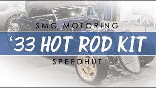 Factory Five Racing 1933 Hot Rod Kit  SMG Motoring  Speedhut Icon Cluster [upl. by Alyakcim]