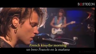 Bon Jovi  Bed Of Roses Sub Español  Lyrics [upl. by Chew]