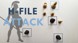 HFile Attack  Chess Middlegames [upl. by Nahtiek137]