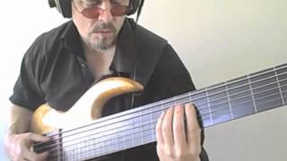 quotA Lasting Emberquot on solo 7 string Fretless Bass by Eric Czar [upl. by Whittaker145]