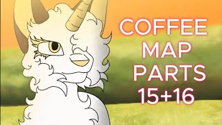 COFFEE map parts 15 16 NorthroraDrawz [upl. by Nywroc]