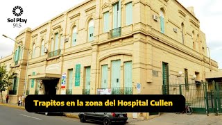 Empleado del Hospital Cullen Trapitos en la zona [upl. by Otsuaf]