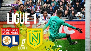 Olympique Lyon vs Nantes  LIGUE 1 HIGHLIGHTS  100624  beIN SPORTS USA [upl. by Thenna]