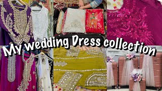 My Wedding Dress Collection Part 1 😍  Meray Jahez k Kapray 👗🩷 Wedding Dress Designs 🌸 [upl. by Marshall]