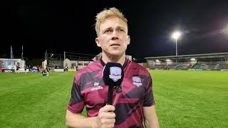 Conor McCormack Post Match Reaction  Galway United 12 Shamrock Rovers [upl. by Yxel616]