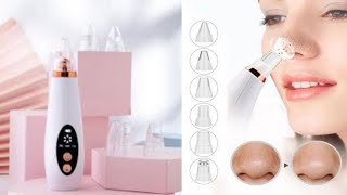 Rechargable Face Pore Remover [upl. by Annyrb462]