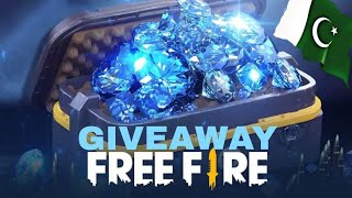 Diamond giveaway in free fire 🔥🔥 [upl. by Wadlinger]