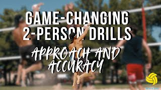 GameChanging 2Person Drills for Beach Volleyball Perfect Your Approach and Ball Placement [upl. by Fowkes]