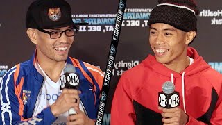 NONITO DONAIRE VS REYMART GABALLO  FULL FINAL PRESS CONFERENCE amp FACE OFF VIDEO [upl. by Rheingold]