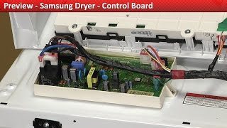 Samsung Dryer  Control Will Not Respond  Control Board Repair and Diagnostic [upl. by Akym]