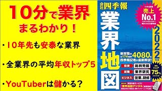 【就活、転職に必携】2022年度版、最新の四季報業界地図を10分で解説 [upl. by Bowie]