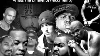 Dr Dre BIG Xzibit 2PacWhat The Difference Nick T remix [upl. by Iliak]