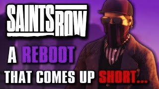 Saints Row 2022 In Depth Review A Reboot That Comes Up Short [upl. by Pasadis]