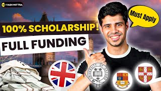 UK Universities offering 100 Scholarship to International Students 2025 [upl. by Marlee]