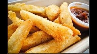 RECIPE OF CASSAVA CHIPS [upl. by Key]