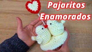 Pajaritos Enamorados Decoración a crochet [upl. by Eile]