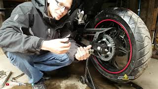 How To Clean amp Lube Your Motorcycle Chain The Right Way [upl. by Asert]