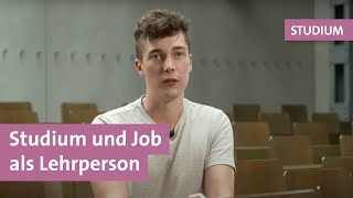 Studium und Job als Lehrperson Porträt Aaron Mühlethaler  Sekundarstufe I  Studium [upl. by Shel]