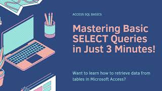 Access SQL Essentials Mastering Basic SELECT Queries in 3 Minutes sqltraining microsoftaccess [upl. by Munsey]