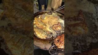 Kpk Local Food Street Fried Fish  Juicy amp Tender Fried Fish  Full Of Spices  Desi Food shorts [upl. by Lajib400]