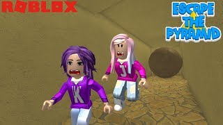 Roblox Escape the Pyramid Obby ⚱️  CRUSHED BY A GIANT BOULDER [upl. by Suoiradal132]