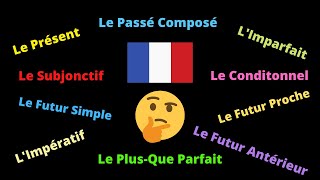 All French Verb Tenses Simplified [upl. by Akcirederf]