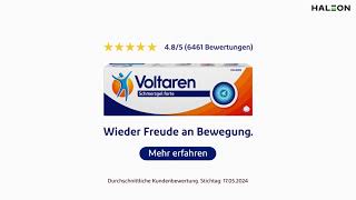 GEZIELTE SCHMERZLINDERUNG BIS ZU 12 STD VOLTAREN SCHMERZGEL FORTE  SKATEBOARD [upl. by Nirehtac]