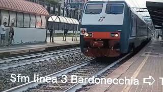 E464 da Bardonecchia a Torino pn e in arrivo e partenza a collegno [upl. by Aonehc]