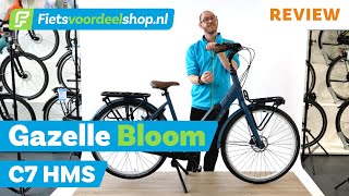 Gazelle Bloom C7 HMS  Fietsvoordeelshopnl Product Review [upl. by Haleemaj814]