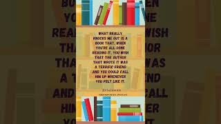 JD Salinger Quote bookworthy [upl. by Amsirak]