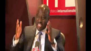 ITV de GUILLAUME SORO par ALAIN FOKA pour RFI [upl. by Celio504]