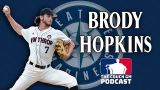 Brody Hopkins  Seattle Mariners 6th Round Pick in 2023 MLB Draft Couch GM Podcast 19 [upl. by Mavilia777]