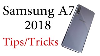 Samsung Galaxy A7 15 Tips and Tricks [upl. by Chainey404]