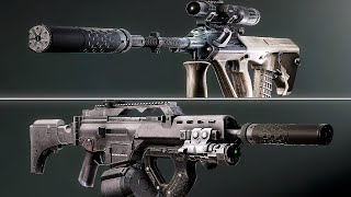 Steyr AUG A3 vs HK G36 C Meta Build Comparison [upl. by Cindelyn256]