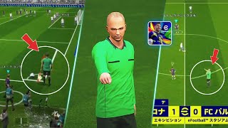 eFootball 2025 Mobile First Gameplay  Referee amp Linesman in the Field 😱 [upl. by Oterol833]