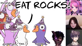 Birthday Message of Tina Corpse and IronMouse to Shoto  Goose Goose Duck Animation [upl. by Llednar310]