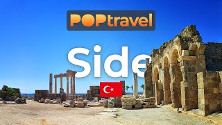 SIDE Turkey 🇹🇷  The Pearl of the Mediterranean  4K 60fps UHD [upl. by Rutherfurd]